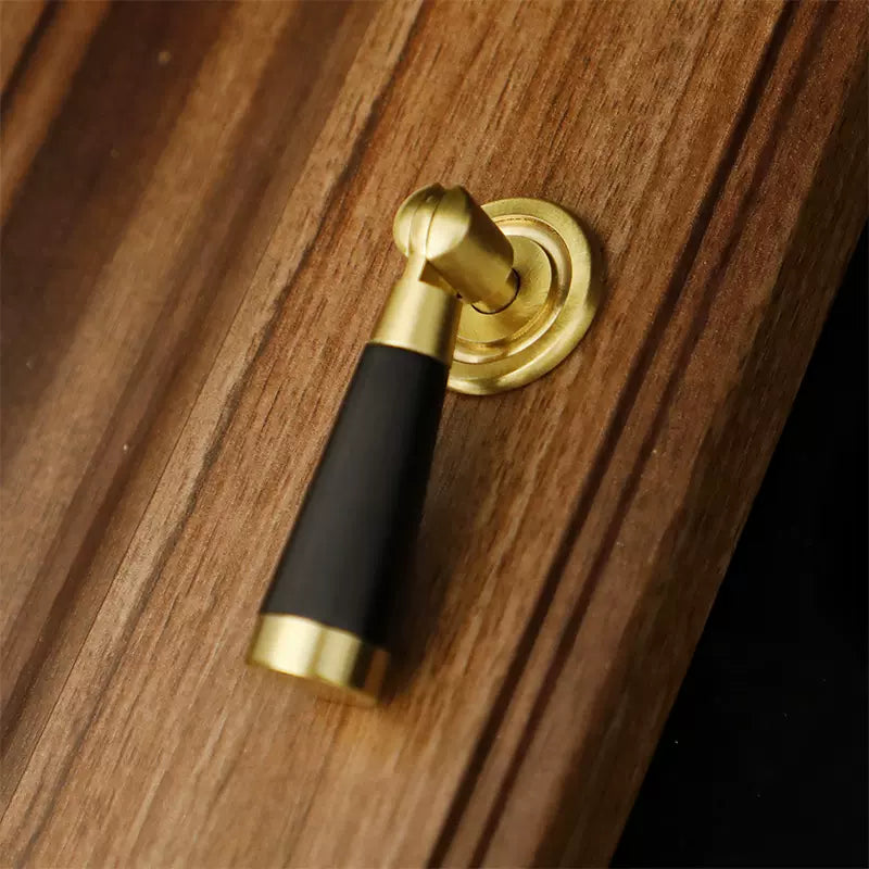 Classical Pure Copper Wood Cabinet Handles