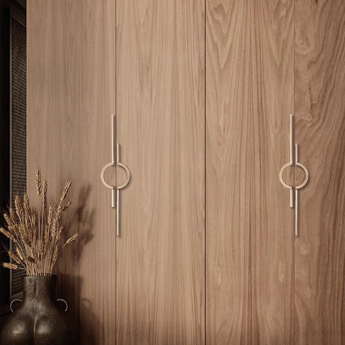 Modern Simple Semicircular Long Cabinet Door Handle
