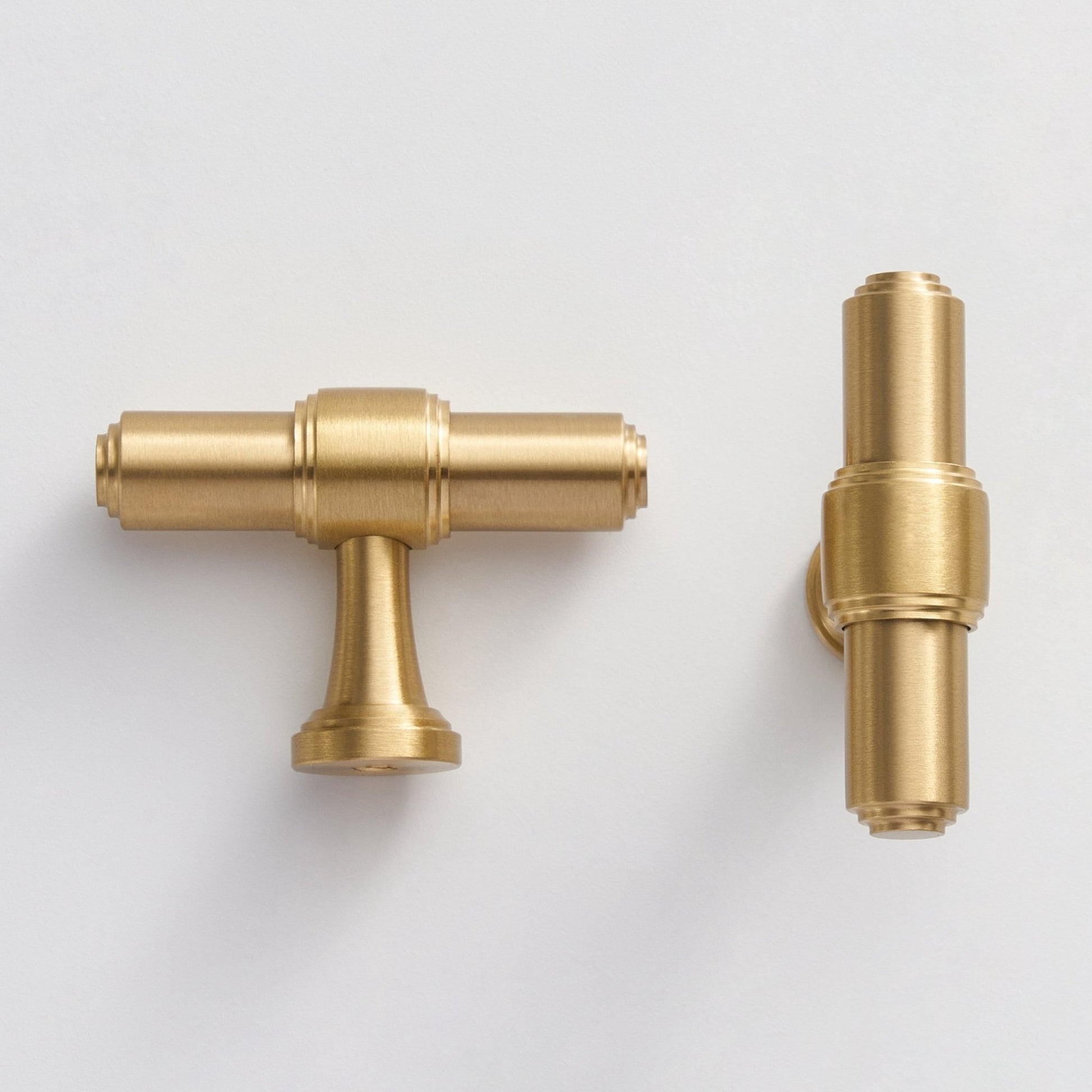 Modern Brass Black & Gold  Kitchen Cabinet Drawer Pulls