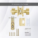 Zinc Alloy Heavy Duty Single-Sided Rectangle Door Knob