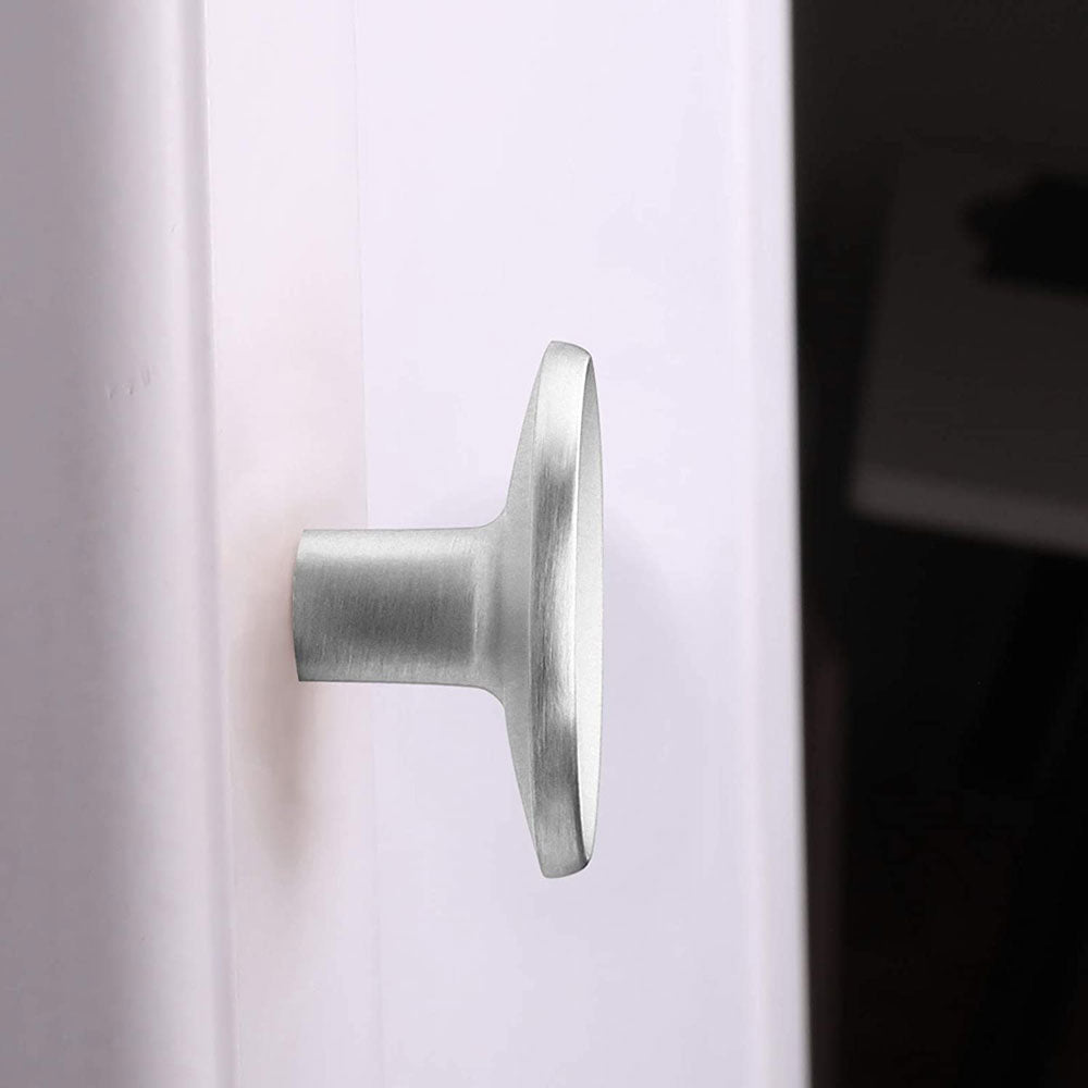 Round Solid Cabinet Drawer Knobs for Cupboard Hardware