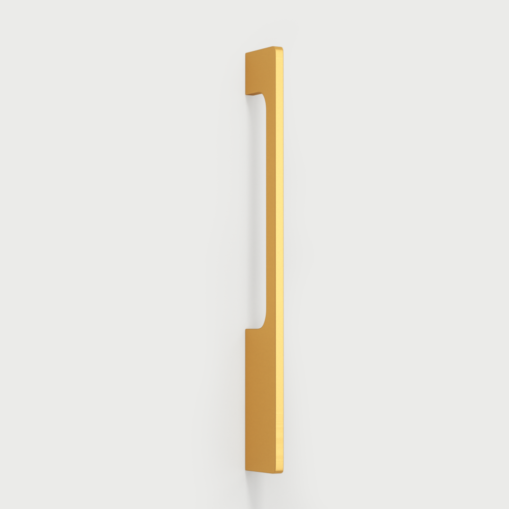 Black Aluminum Alloy Modern Slimline Unique Cabinet Pulls and Drawer Handles