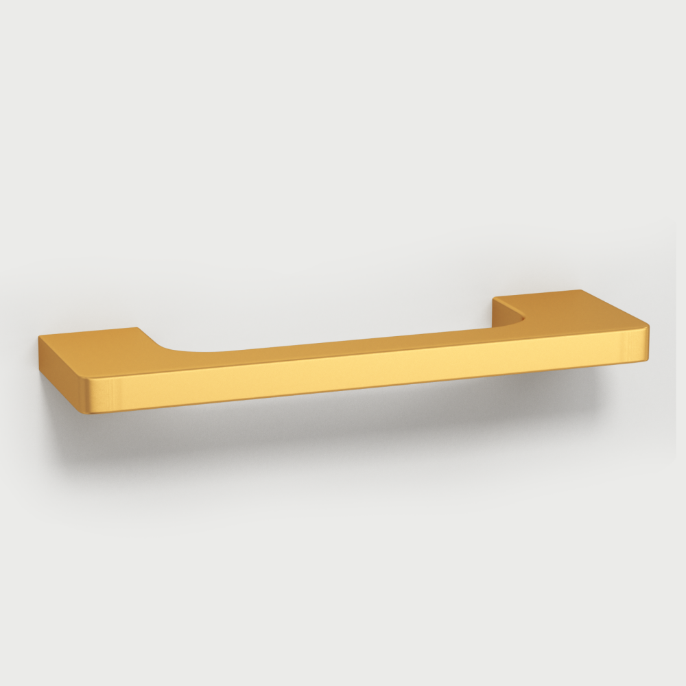 Black Aluminum Alloy Modern Slimline Unique Cabinet Pulls and Drawer Handles