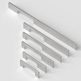 Modern Aluminum Alloy Slimline Gold Cabinet Drawer Handles
