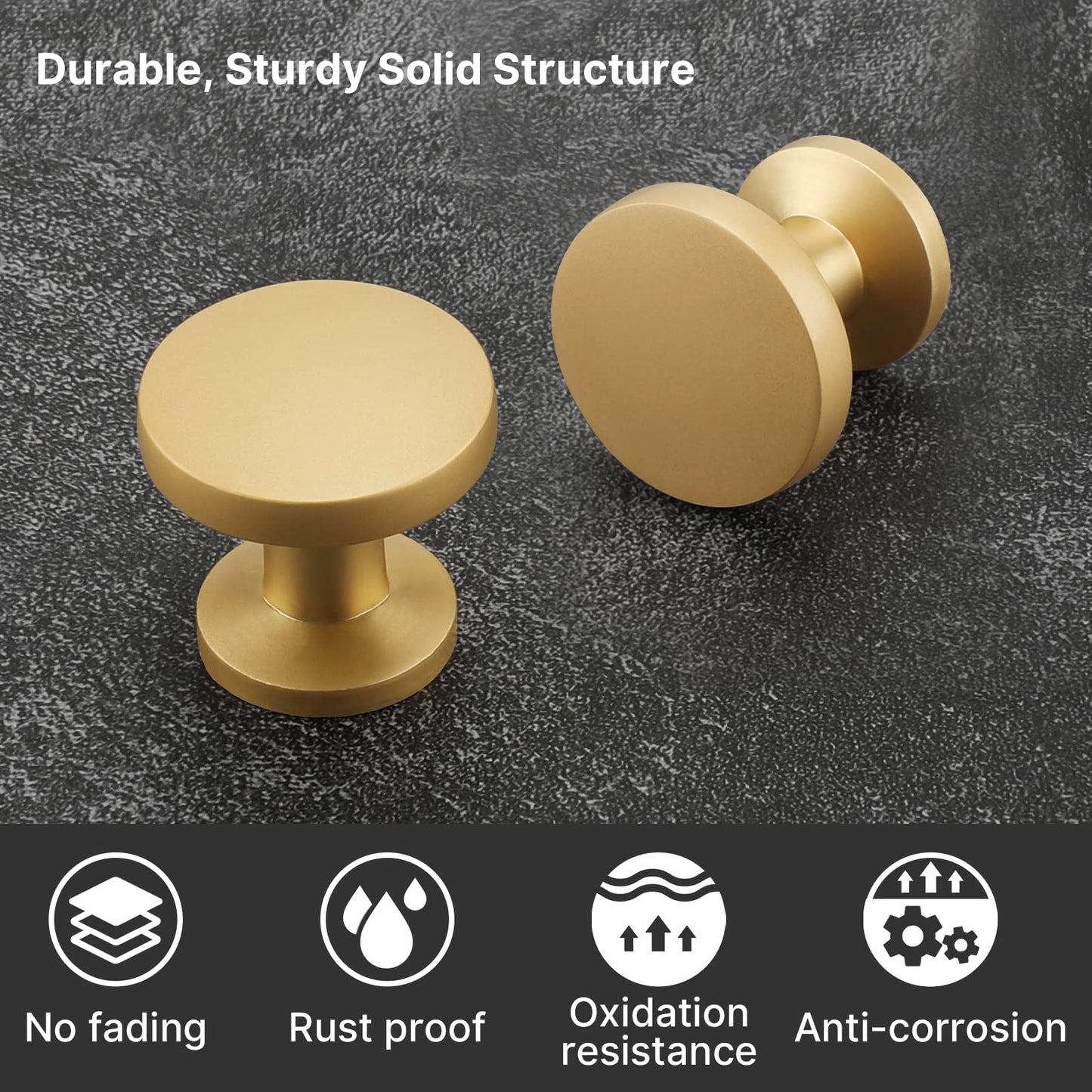 Round Drawer Knobs Gold Cabinet Knobs Gold Kitchen Cabinet Knobs