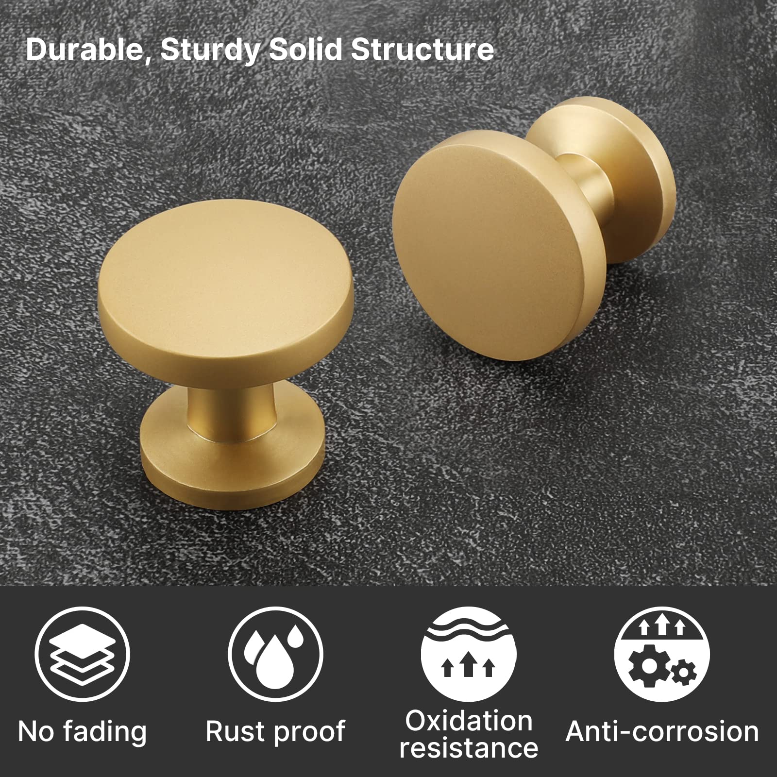 Round Drawer Knobs Gold Cabinet Knobs Gold Kitchen Cabinet Knobs