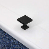 Square Zinc Alloy Kitchen Cabinet Knobs
