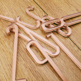 Modern Acrylic Address House Number