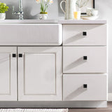 Square Pull Drawer Knob