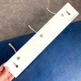2 Pack Bedroom Entrance Wall Mounted Wooden Base Coat hook