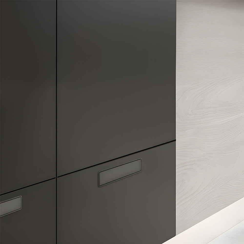 Sleek Hidden Embedded Cabinet Handles