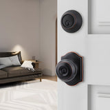 Keyed Entry Front Door Knob Set with Deadbolt