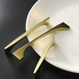 Modern Gold Brass Cabinet and Drawer Handles