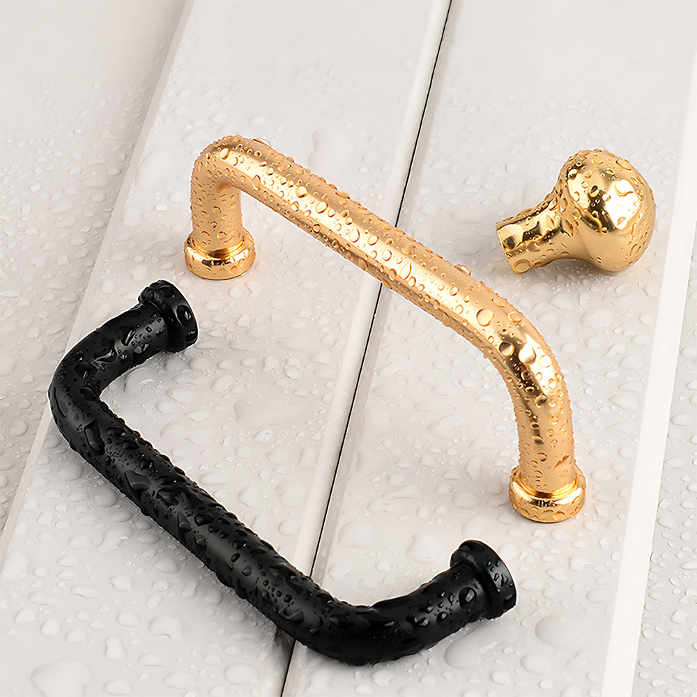 French Minimalist U-shaped Rounded Arc Cabinet Handles