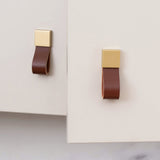 Children's Room Wardrobe Drawer Anti-collision Leather Handle