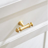 Soild Gold Brass Drawer Pulls Cupboard Cabinet Knobs