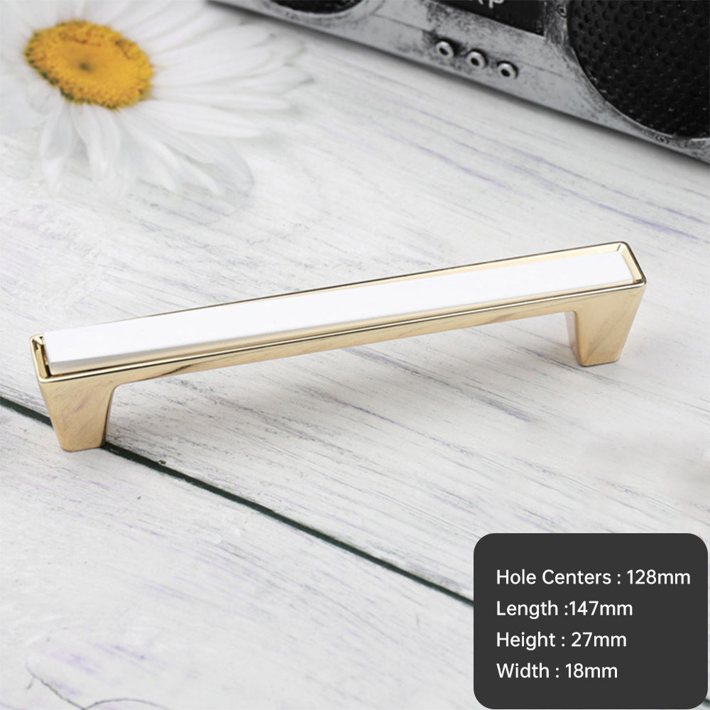Modern Deco Square Zinc Alloy Kitchen Cabinet Pulls
