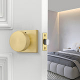 Zinc Alloy Square Passage Interior Door Knobs for Bedroom
