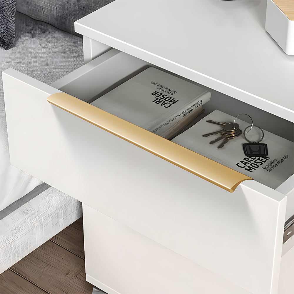 Aluminum Alloy Wardrobe Door Invisible Edge Cabinet Handles