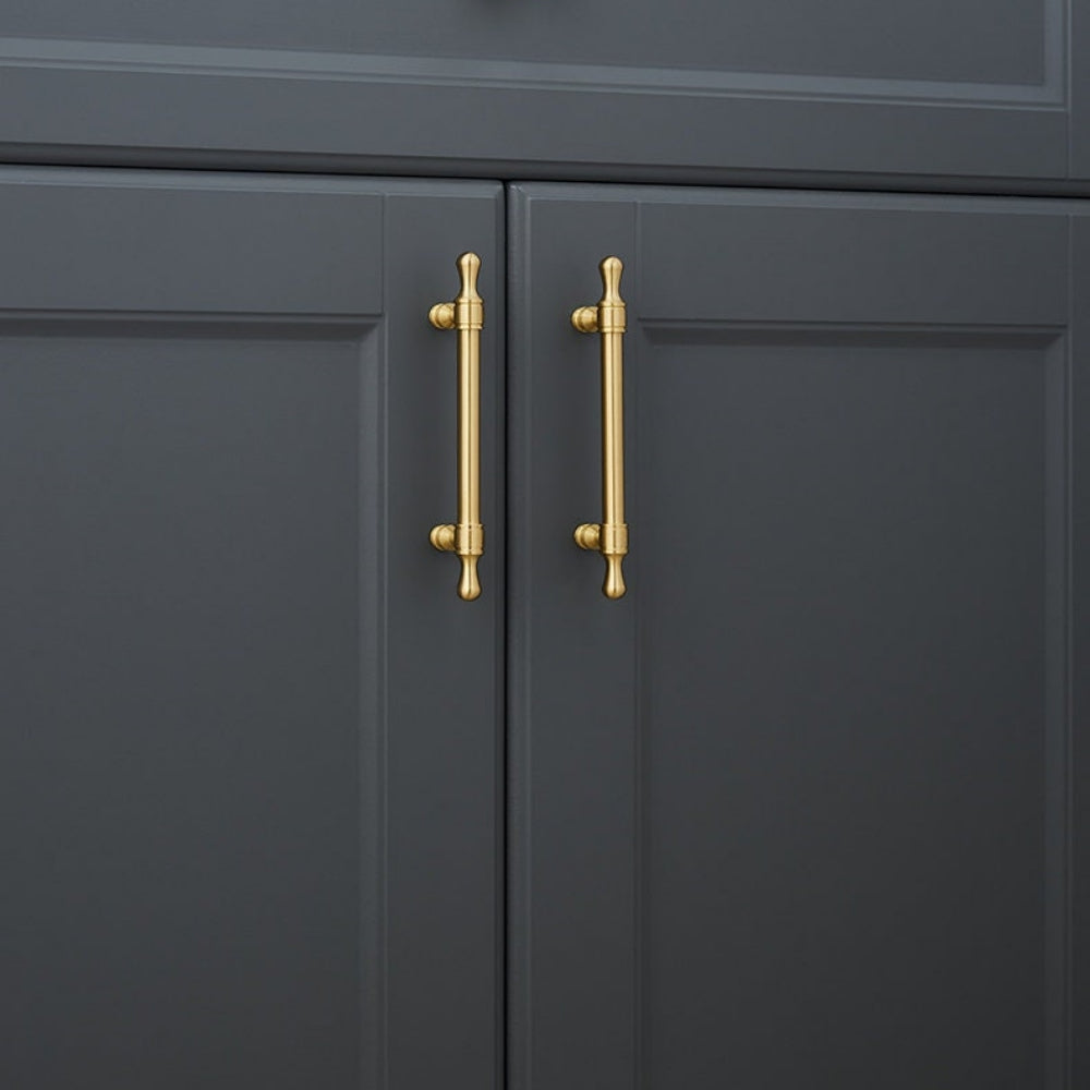 Solid Gold Brass Drawer Knobs And Dresser Pulls