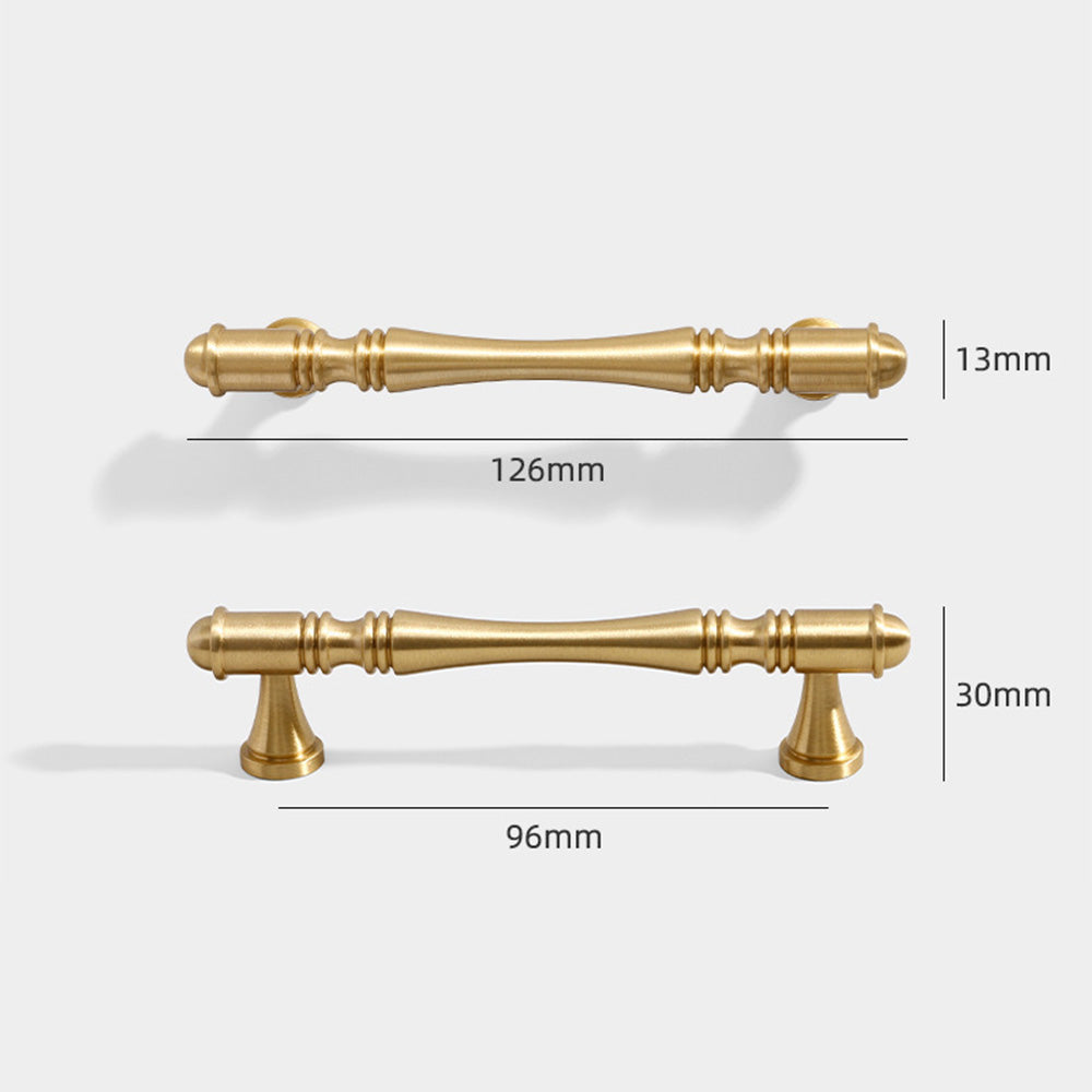 Gold Antique Brass Cabinet Pulls