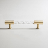 Transparent Acrylic Cabinet Drawer Dresser T Bar Handles