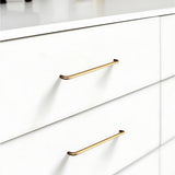 Simple Aluminum Alloy Rounded Arc Cabinet Handle