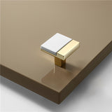 Zinc Alloy Modern Gold Black Chrome Kitchen Handles