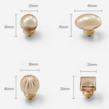 Champagne Bronze and Crystal Cupboard Knobs