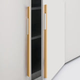 Modern Aluminum Alloy Slimline Gold Cabinet Drawer Handles