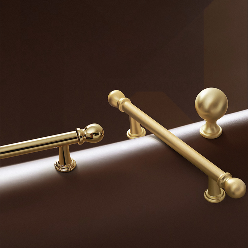 French Zinc Alloy Kitchen Cabinet Pulls and Knobs