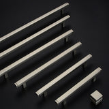 Modern Minimalist Square Brushed Handles