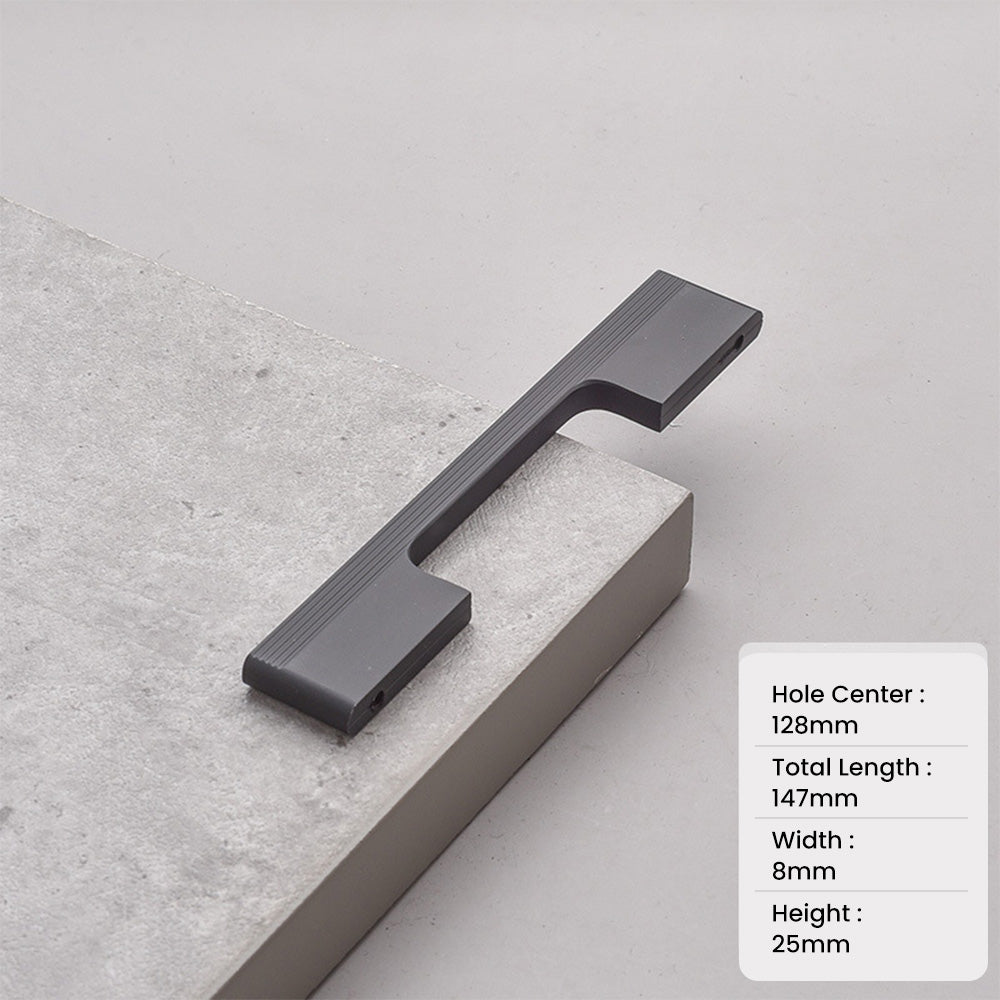 Aluminum Alloy Extended Cabinet Handles Drawer Knobs for Kitchen