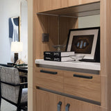 Contemporary Black Aluminum Alloy Kitchen Cabinet Handles
