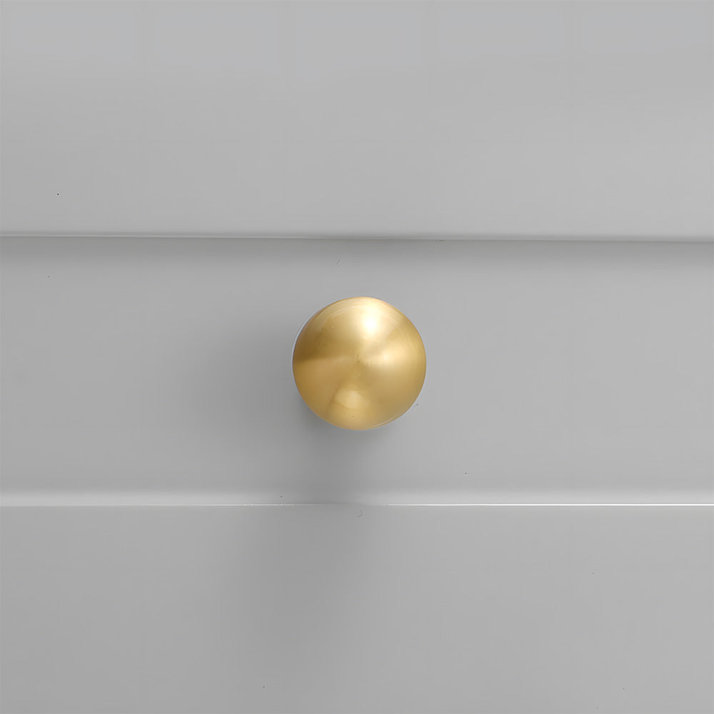 Brass Gold Solid Wardrobe Handle