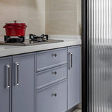 Modern Frosted Bow Cabinet Door Drawer Pull
