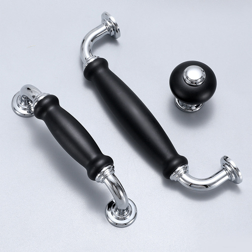 European Solid Zinc Alloy Kitchen Cabinet Handles