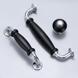 European Solid Zinc Alloy Kitchen Cabinet Handles