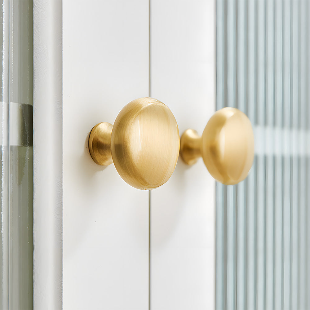 Simple and Luxurious Gold Solid Drawer Handle