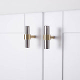 Modern Simple Luxury Silver Stainless Steel Cabinet Handles