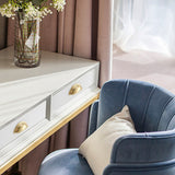 Modern Brass Cabinet Cup Pulls