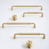 Luxury Brass Wardrobe Handles And Knobs