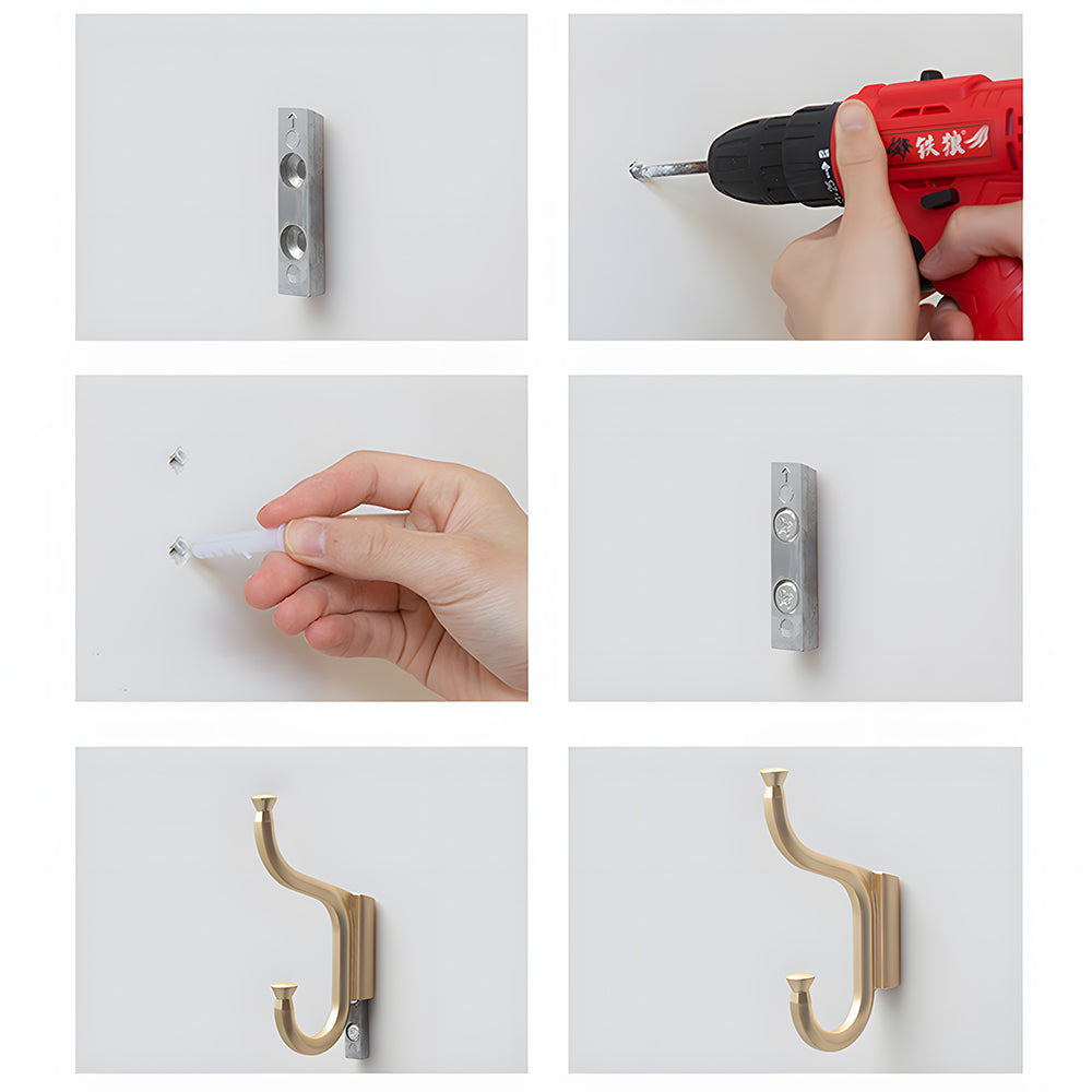 Creative Metal Zinc Alloy Coat Hook