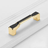 Simple Gold Solid Cabinet Handle Round Corner Pull