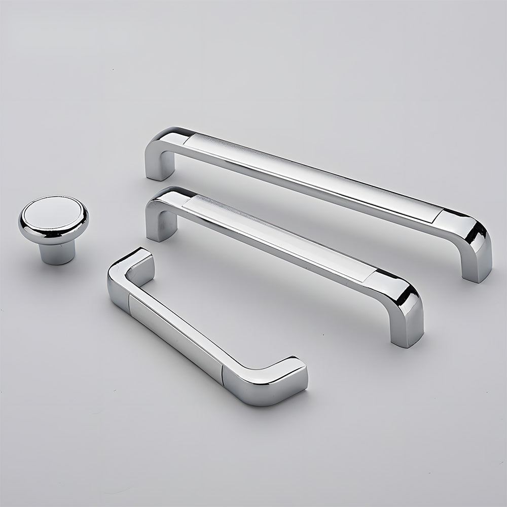 Modern Frosted Bow Cabinet Door Drawer Pull