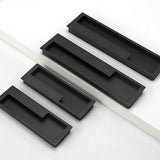 Left Right Hidden Slotted Recessed Handles