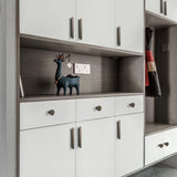 Rounded Edges Solid Brass Kitchen Cabinet Handles
