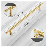 Antique Gold Door Handles Vintage Kitchen Cabinet Pulls