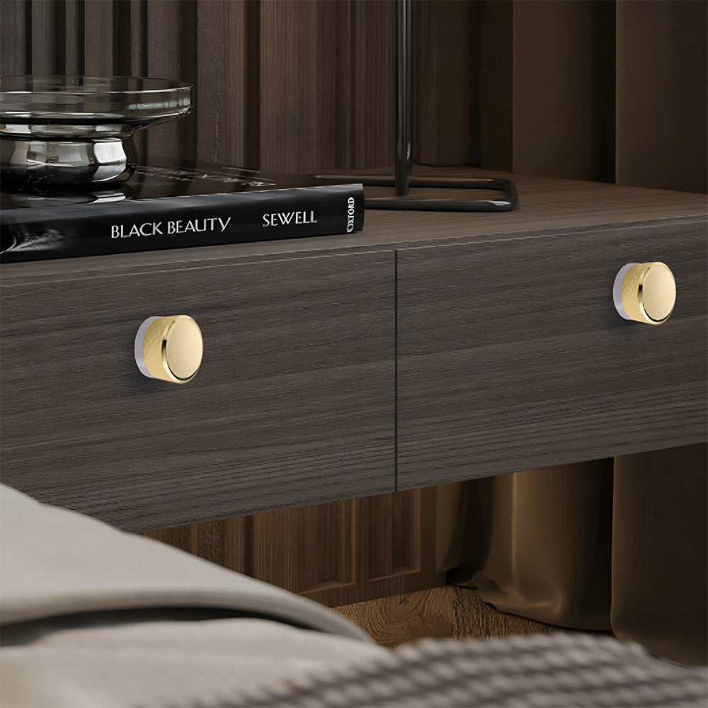 Unique Round Touch Glow Wardrobe Cabinet Drawer Knob