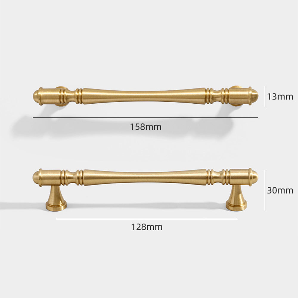 Gold Antique Brass Cabinet Pulls
